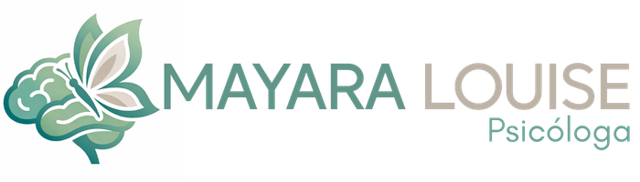 com a palavra “Psicóloga” abaixo em fonte menor.
